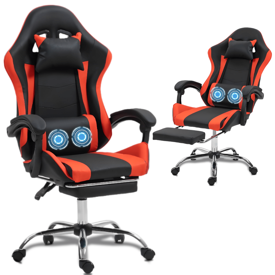 Video Gaming & Esports Usd Acc - Kursi Gaming dengan Penyangga Punggung yang