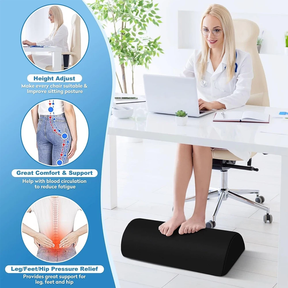 1 buah sandaran kaki di bawah  - Footrest Under Desk ulasan dan harga