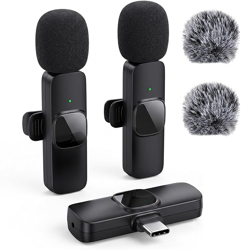 Mikrofon Lavalier Nirkabel Min - Video Gaming & Esports Usd Acc ulasan dan harga