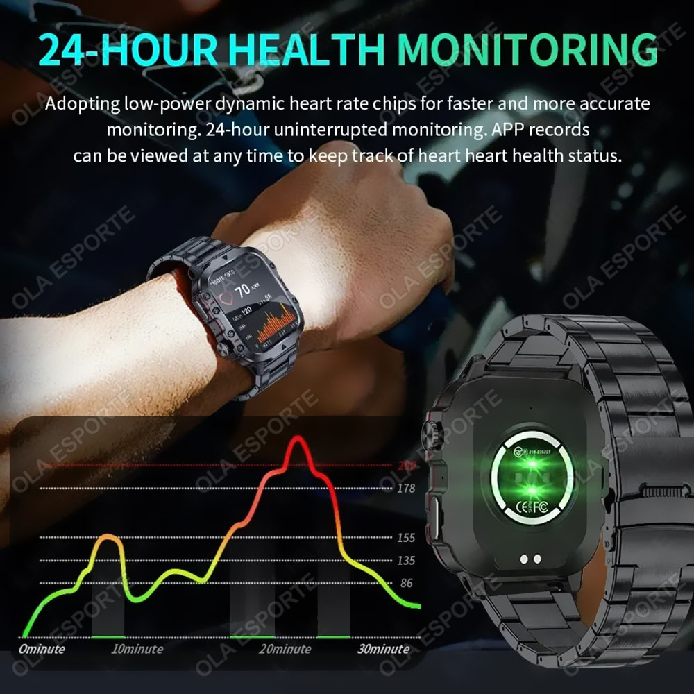 Jam Tangan Pintar Militer Baru - Phase Esports & Gaming Festival ulasan dan harga